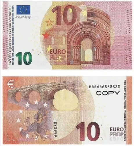 10€ bill for Master