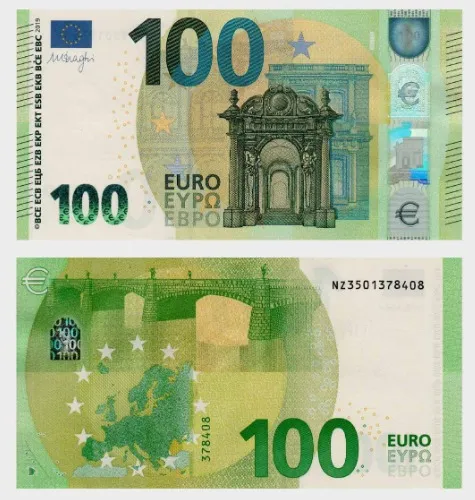 100€ bill for Master