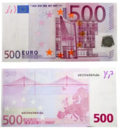 500€ bill for Master