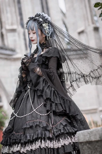 Fairy Tale Quartret Flower Lolita set