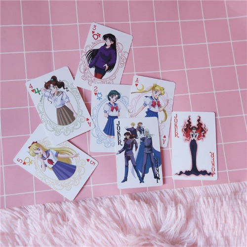 Kawaii Playing Cards with Cute Designs