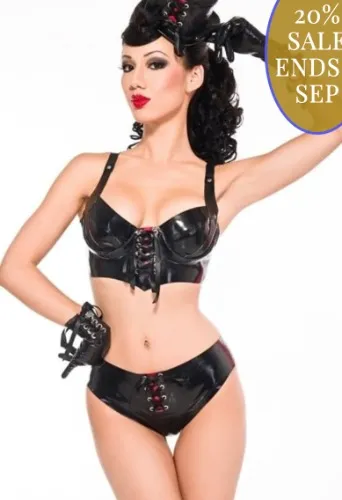 Westward bound Latex underwear set