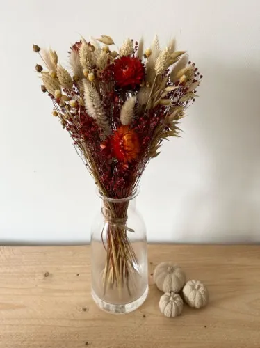 Autumn dried flower bouquet | Dried flower arrangement | Autumnal home decor |