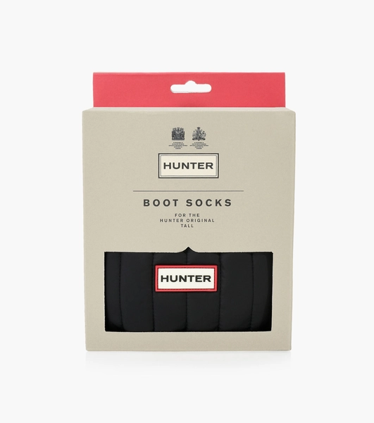 HUNTER - Nylon Puffer Tall Boot Sock