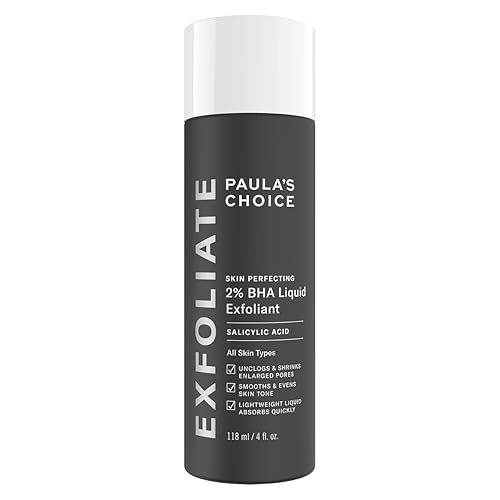 Paula's Choice SKIN PERFECTING 2% BHA Liquid Peeling - Gesichtspeeling mit Salicylsäure - Bekämpft Unreine Haut & Mitesser - Verkleinert Poren Sichtbar - Mischhaut, Fettige & Akne Haut - 118 ml - 118 ml (1er Pack)