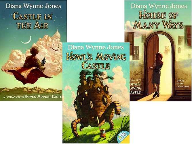 Complete World of Howl Collection: Howl's Moving Castle, House of Many Ways, Castle in the Air ( 1- 3 )