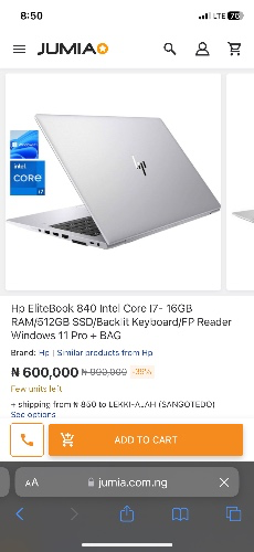 For a laptop