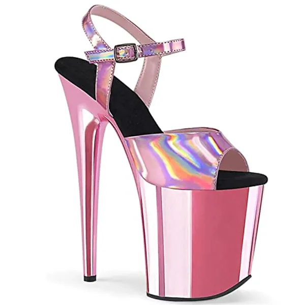 Damen Sandalen 20 cm / 7.87in High Heels Sexy Striptease Bühne Performance Pole Dance High Heels Nachtclub Party Prom Platform Sandalen