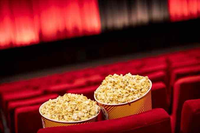 For the movie theater 