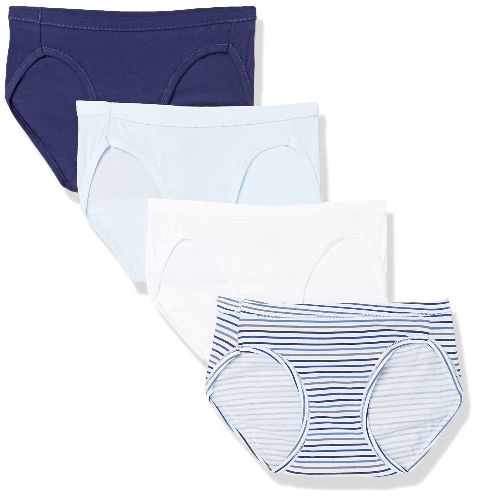 Hanes Ultimate Women's - White, Blue Bing Heather, Blue Heritage, Stripe Print, Magical Blue, Coil Blue