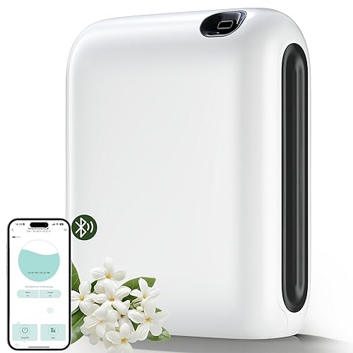 Aromadd Aromadd 1500 Sq. Ft Coverage Smart Scent Air Machine for Home, 200ML Bluetooth Hotel Collection Diffuser with Cold Air Tech, Waterless Essential Oil Diffusers for Large Room, Hotel, Office