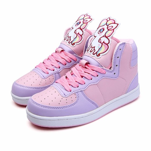 Unicorn High Top Sneakers - 6