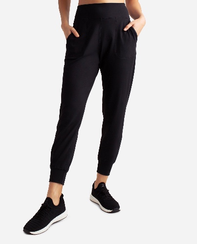 Interlock Jogger | XL / BLACK SALT_00369
