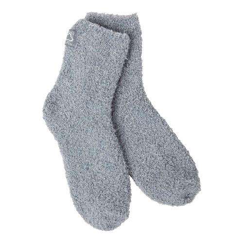 Cozy Quarter w/ Grippers (Clearance) | One Size Fits Most / Smoke