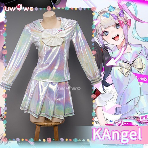 Uwowo Collab Series: Needy Streamer Overload KAngel Cosplay Costume - 【Pre-sale】S
