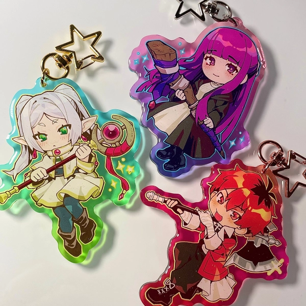Wandering Mage anime keychains