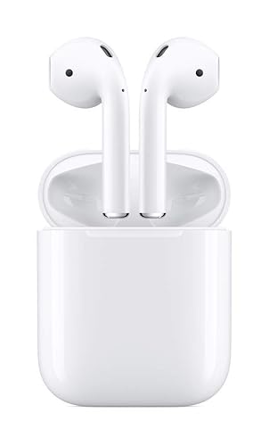 Apple AirPods (2nd Generation) Wireless Ear Buds, Bluetooth Headphones with Lightning Charging Case Included, (MV7N2HN/A)