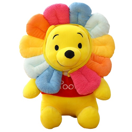 Cute Pooh Plush Sunflower Toy (3 Sizes) - 23″ / 60cm / Winnie the Pooh
