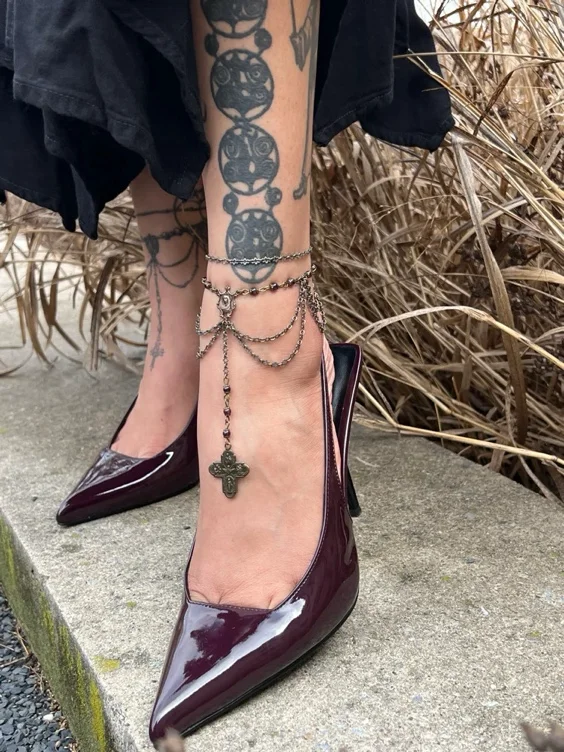 Rosary Anklet 
