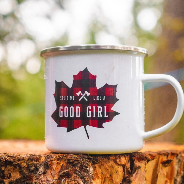 Split Me Like A Good Girl - Camper Mug