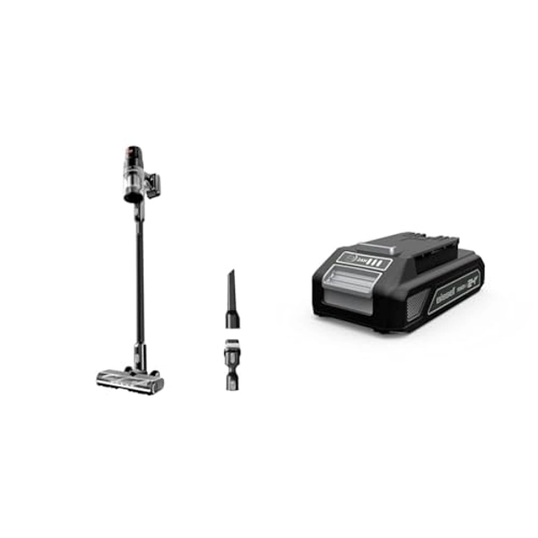 Bundle of BISSELL CleanView XR 200W Lightweight Cordless Vacuum w/Removable Battery, 35-min runtime + BISSELL CleanView XR Replacement Battery