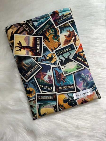 Cryptids Travel Posters Bookish Sleeve/ipad/tablet Cover - Etsy Canada