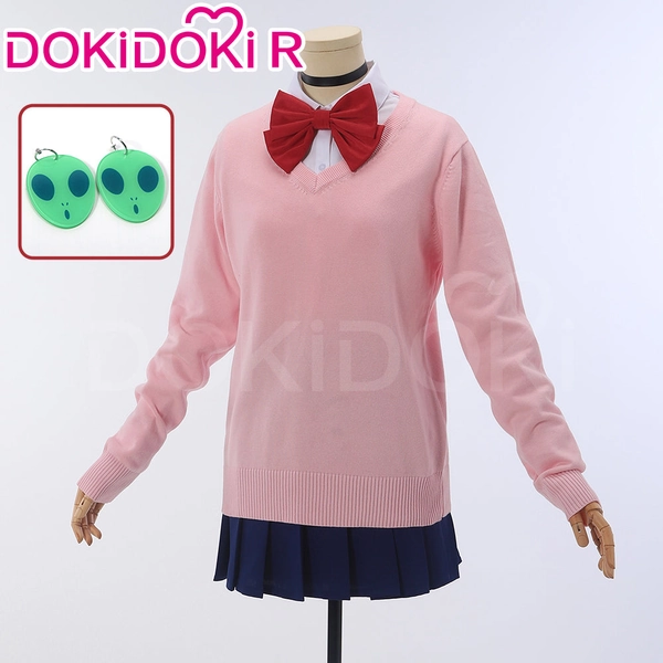 【Size XS-XL】Dokidoki-R Anime Dandadan Cosplay Momo Ayase Costume DAN DA DAN