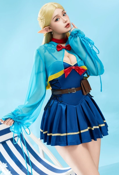 Marcille Swimsuit Dungeon Menshi 