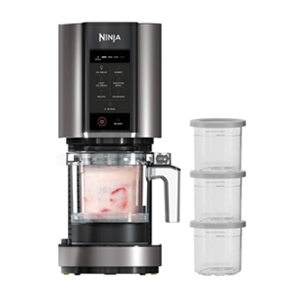 Ninja CREAMi, melna/sudraba - Saldējuma pagatavošanas ierīce, NC300EU | Euronics