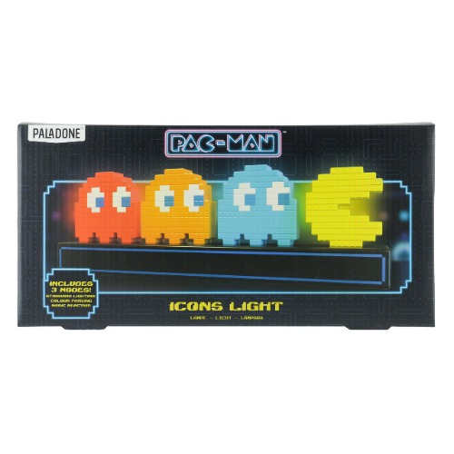 Pac Man and Ghosts Light, Multicolor, 15 x 31 cm