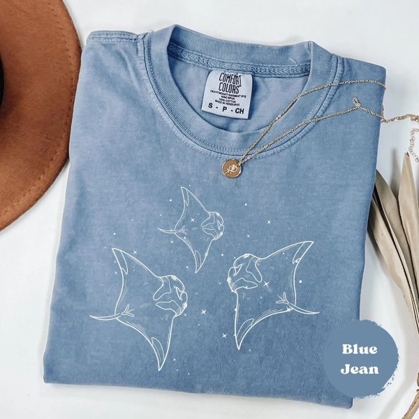Manta Ray Shirt by LuimareStudioDesign