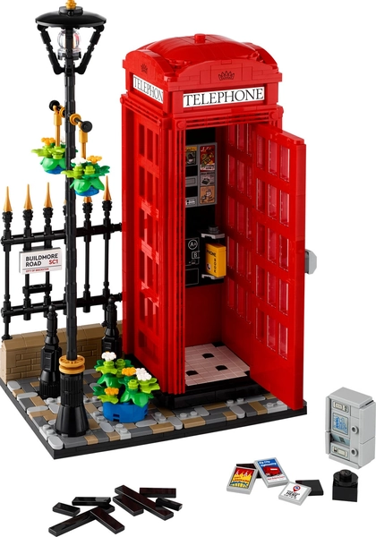 Red London Telephone Box 21347 | Ideas | Buy online at the Official LEGO® Shop GB 