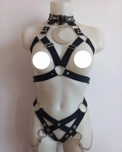 lingerie made of elastic straps