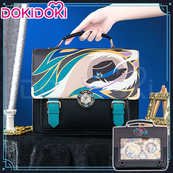 【In Stock】DokiDoki Game Honkai: Star Rail Cosplay Aventurine Itabag Bag Ita Bag / Badge Holder