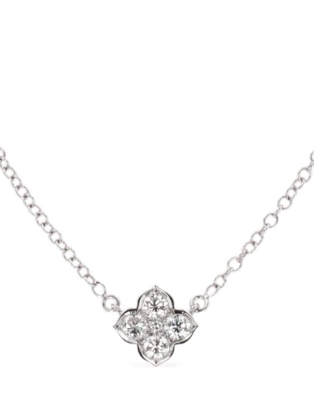 1990s white gold Inde Mystérieuse diamond necklace