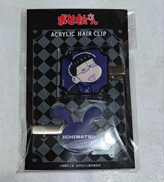 Osomatsu-san [Ichimatsu] Acrylic Hair Clip