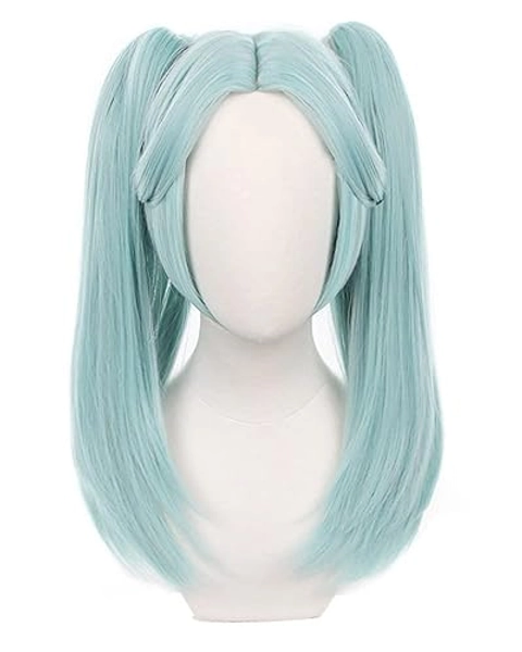 Cosplay.fm Women Anime Cosplay Wig Double Ponytails (Blue)