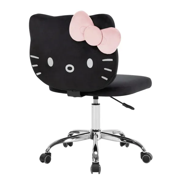 Hello Kitty x Impressions Vanity Kawaii Swivel Chair (Black)