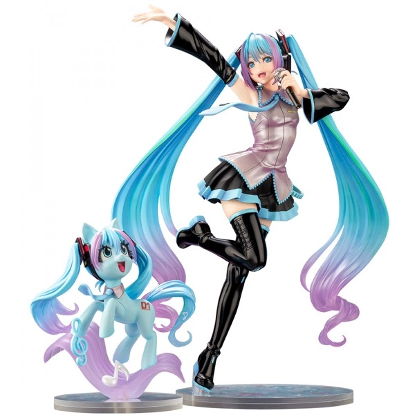Kotobukiya Hatsune Miku Feat. My little Pony Bishoujo Staute (blue)