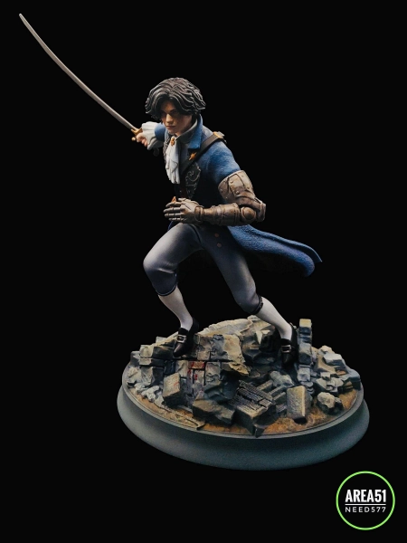Lies of P 35 Cm Fan Art Pinocchio in resin hand painted