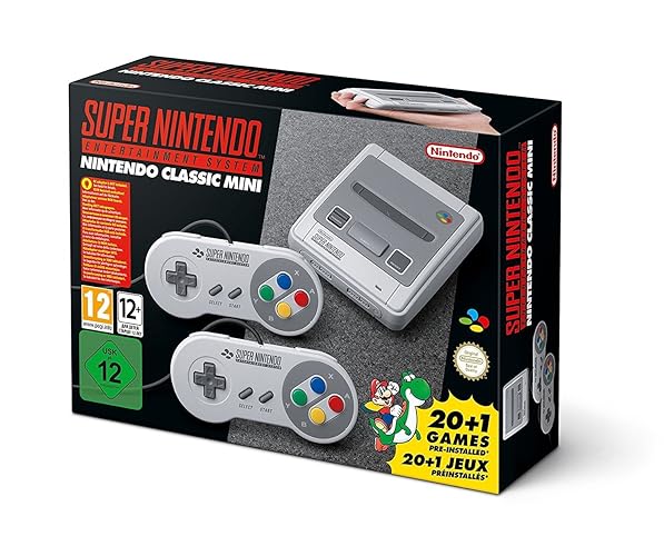 Nintendo Classic Mini Console: Super Nintendo Entertainment System - Black