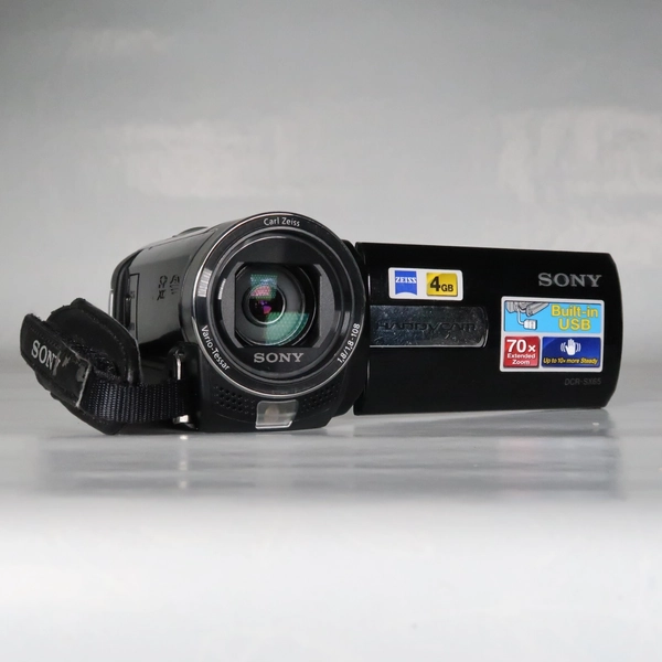 Sony Handycam DCR-SX65E Digital Camcorder 70x Zoom Video Camera Black, Sd Card