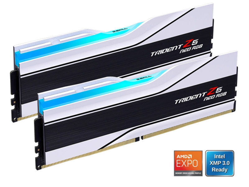G.SKILL Trident Z5 Neo Series 64GB (2 x 32GB) 288-Pin PC RAM DDR5 6000 (PC5 48000) Desktop Memory Model F5-6000J3636F32GX2-TZ5NRW