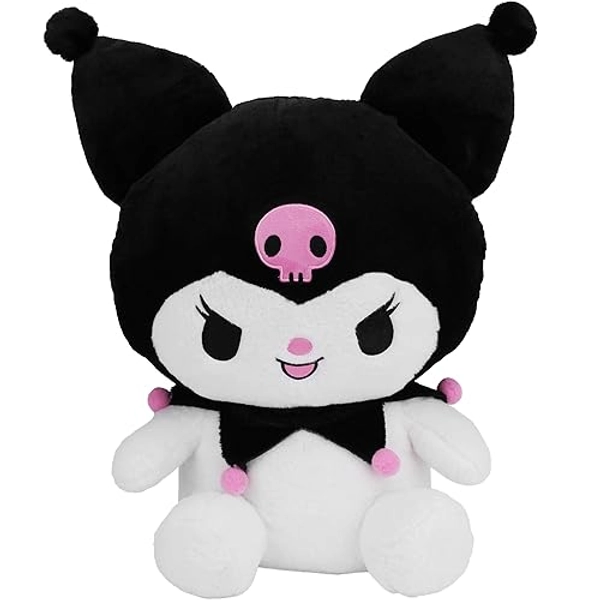 Juju Kur Plush (28 in) - Cute Stuffed Animal Karomi - Kawaii Plush Cute Plush Toys - Cute Stuffed Animals Kumori - Cute Plushies for Girls Kurumi - Karumi Plushies Kawaii - Kawaii Plushie (Fun)