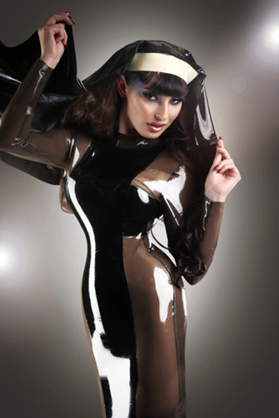 Latex Nun Dress