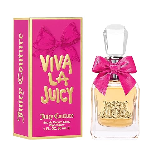 Juicy Couture Viva La Juicy Eau De Parfum, Women's Perfume with Notes of Mandarin, Gardenia & Caramel, Floral & Sweet, EDP Spray - 1 Fl Oz (Pack of 1) - Viva La Juicy