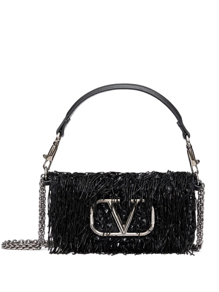 small Locò embroidered shoulder bag