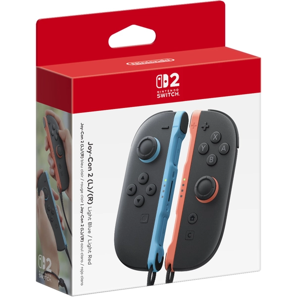 Joy-Con™ 2 (L)/(R) Light Blue/Light Red - Nintendo Official Site