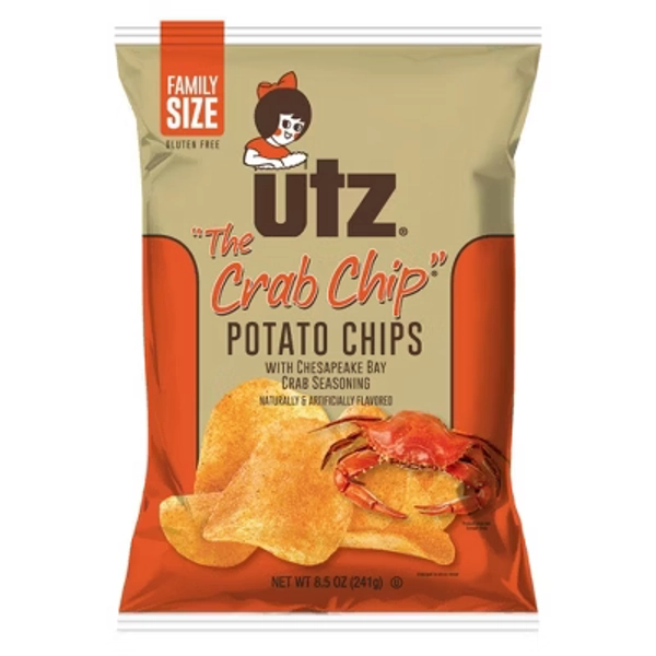 Utz "Crab Chip" Potato Chips