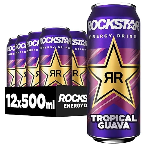 Rockstar Energy Drink Tropical Guava